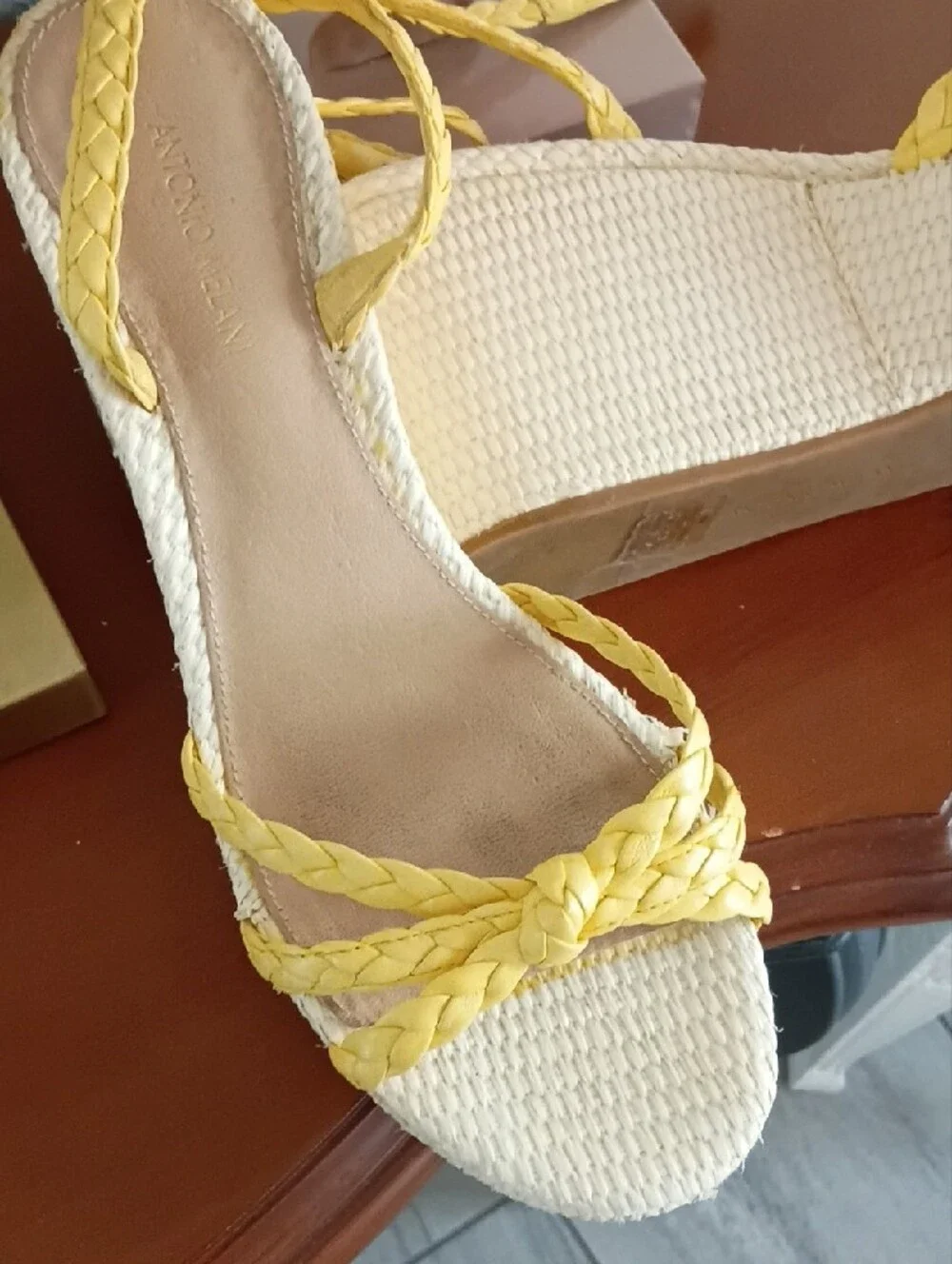 Antonio Melani Braided Espadrille Wedge Sandals - Women